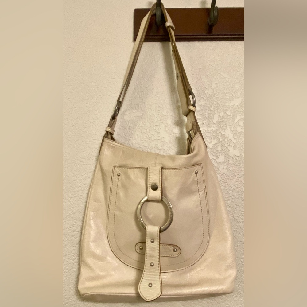 Belmondo Cream White Purse